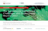 The Transatlantic Marketplace – Challenges and ...