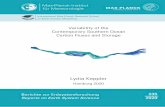 Variability of the Contemporary Southern Ocean Carbon ...