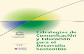 Estrategias de Comunicación y Educación Desarrollo Sostenible