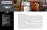 Portrait d'artiste GARILLI Recto-Verso A4