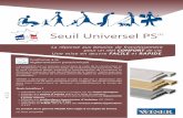 Seuil Universel PS - Weser