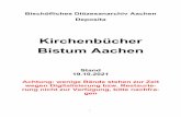 Kirchenbücher Bistum Aachen