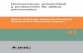 41 Democracia, privacidad A. Barzizza y protección de ...