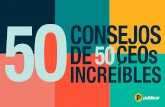 CONSEJOS DE 50CEOs INCREÍBLES