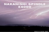 NAKANISHI SPINDLE E4000