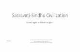 Sindhu-Sarasvati Vaidika sacred ta, civilization