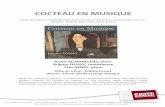 COCTEAU EN MUSIQUE - Carte Blanche Musique