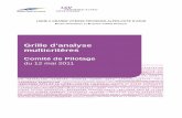 Grille d’analyse multicritères