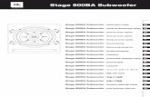 Stage 800BA Subwoofer - Window Tint, Remote Start, Car Audio