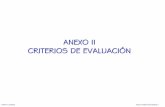 ANEXO 1I CRITERIOS DE EVALUACIÓN