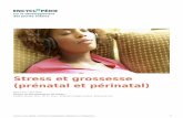 Stress et grossesse (prénatal et périnatal)