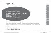 SIMPLE MANUAL Network Blu-ray Disc™ / DVD Player