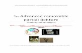 วิชา Advanced removable partial denture