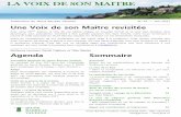LA VOIX DE SON MAITRE - Jeune Barreau Vaudois