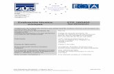 Evaluación técnica ETE 18/0400 europea de 17/05/2018