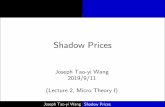 Shadow Prices - 國立臺灣大學
