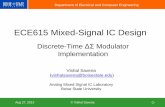 ECE615 Mixed-Signal IC Design - University of Delaware
