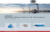 VETEC Rotary Plug Valves & Actuators