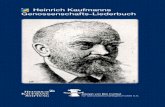 Heinrich Kaufmanns Genossenschafts-Liederbuch