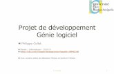 Projet de développement Génie logiciel