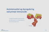 Autoimmunitet og dysregulering ved primær immunsvikt