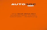 Wie Seat Ibiza 6L1 Stoßdämpfer hinten wechseln - Anleitung