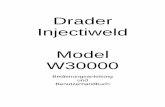 Drader Injectiweld W 30.000 Handbuch - Orbi-Tech