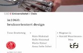 in1060: bruksorientert design - UiO