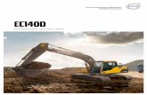 Volvo Brochure Crawler Excavator EC140D Portuguese Brazilian