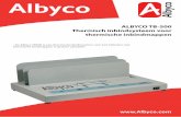 ALBYCO TB-500 Thermisch inbindsysteem voor thermische ...
