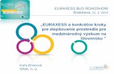 EURAXESS a konkrétne kroky pre zlepšovanie prostredia pre ...