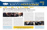 MAGAZINE INTERVISTA - Confcommercio Lecco