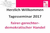 Herzlich Willkommen Tagesseminar 2017 fairer-gerechter ...
