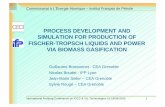 PROCESS DEVELOPMENT AND SIMULATION FOR PRODUCTION …