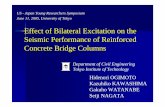 Effect of Bilateral Excitation on the Seismic Performance ...