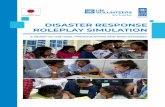 DISASTER RESPONSE ROLEPLAY SIMULATION