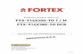 TORNO PARA METAL FTX-914X300-TO T / M FTX-914X300-TO DCR