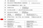 ELECTRONIC 6000 CREATION 6 - Rette Strickmaschine