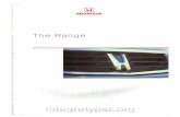 2000 UKDM Honda Range Sales Brochure