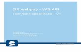 GP webpay - WS API