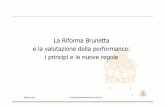 La Riforma Brunetta e la valutazione della performance: i ...