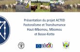 Présentation du projet ACTED Pastoralisme et Transhumance ...