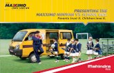 Maxximo Minivan VX School Bus E-Brochure