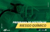 PROGRAMA DE GESTIÓN DE RIESGO QUÍMICO