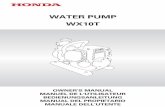 WATER PUMP WX10T
