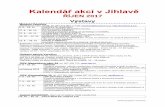 Kalendář akcí v Jihlav - Hlinsko