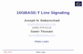 10GBASE-T Line Signaling