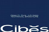 Cibes C1 Pure - Lift Kabin TECHNICAL BROCHURE