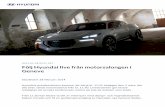 Följ Hyundai live från motorsalongen i Geneve