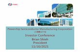 (力積電6770) Investor Conference Brian Shieh President 11/10/2021